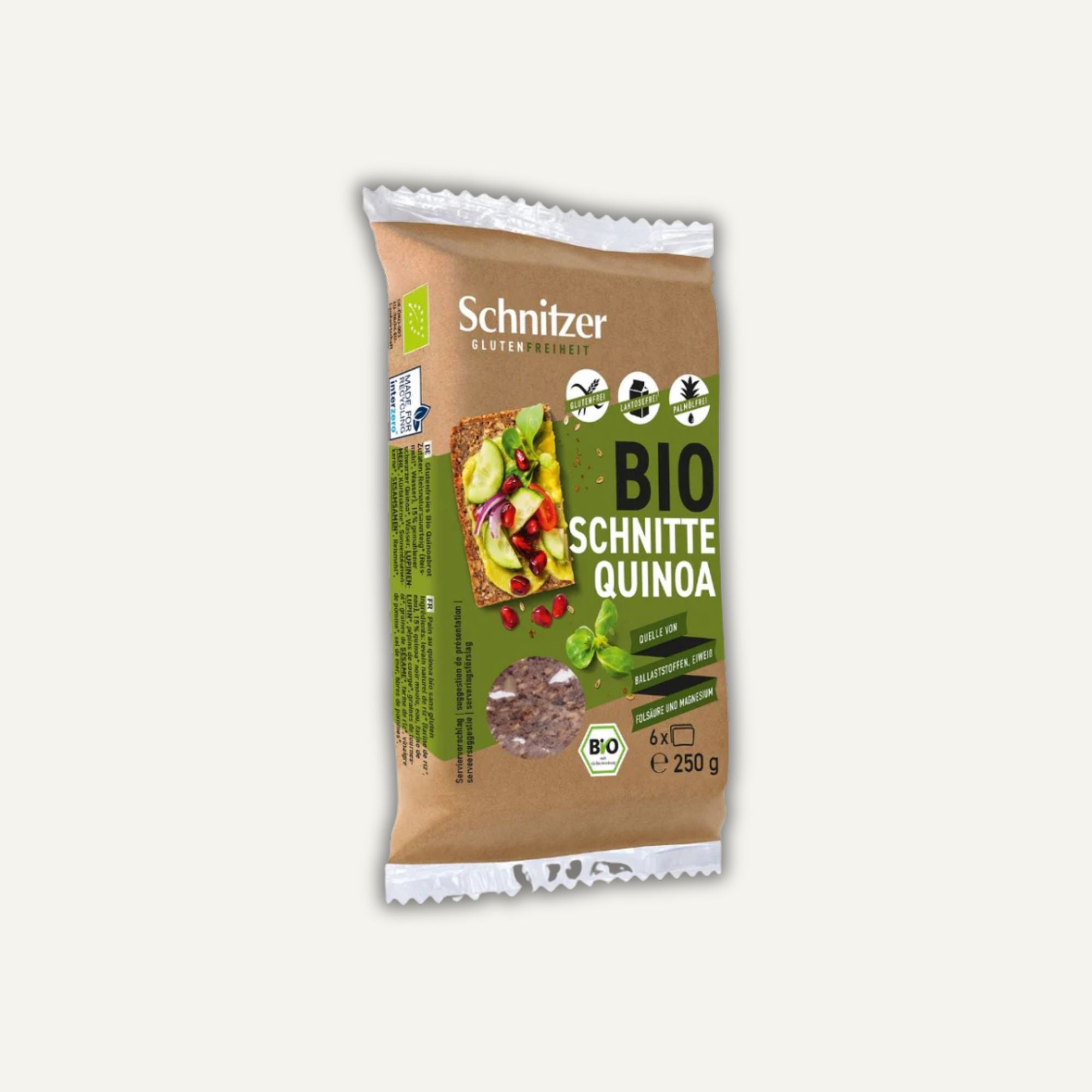 Schnitzer Bröd Black Quinoa 250g