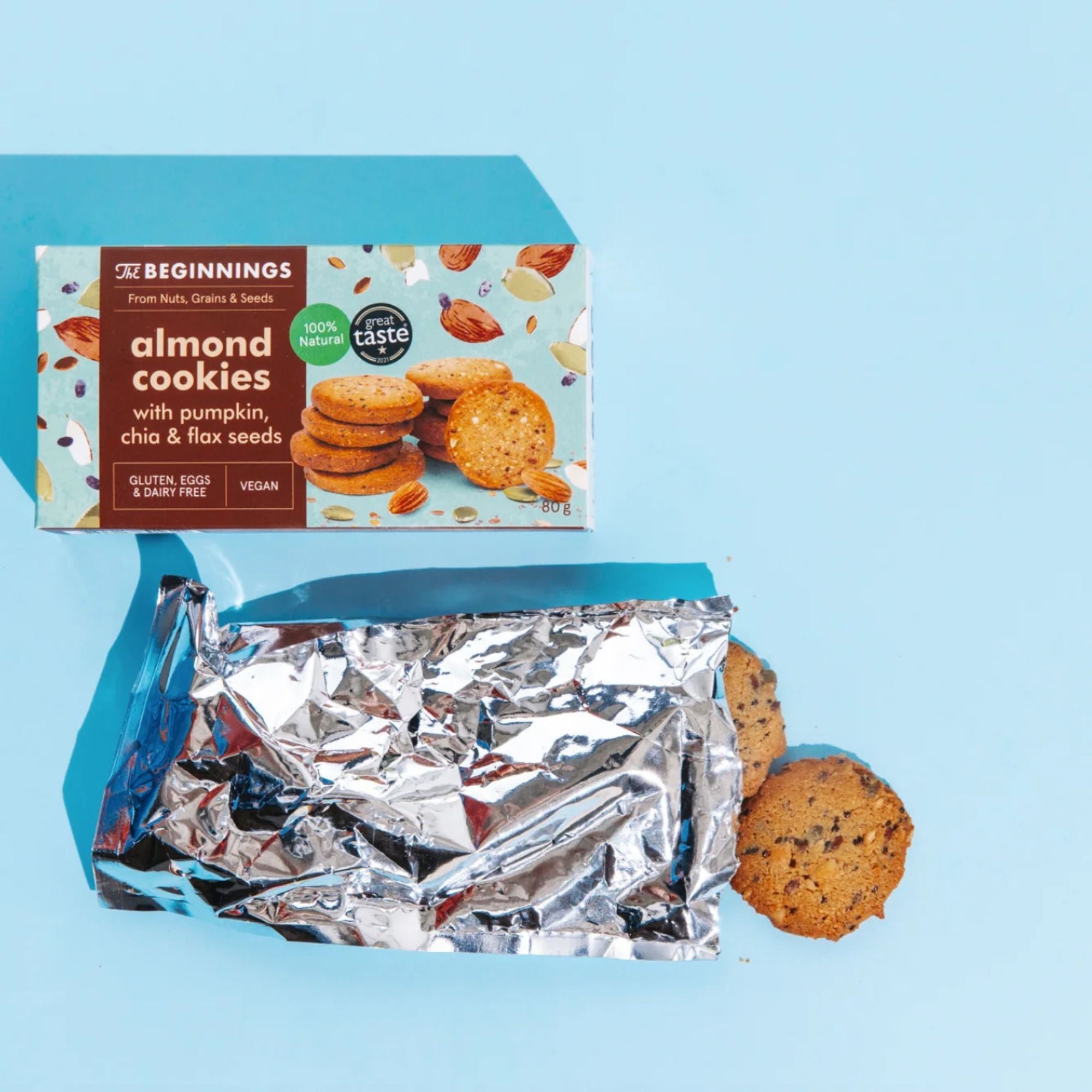 The Beginnings Mandel- & Frökakor 80g