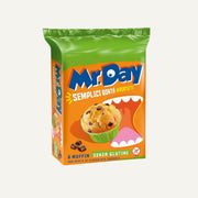 Mr Day Muffins med chokladbitar 252g (6x42g)