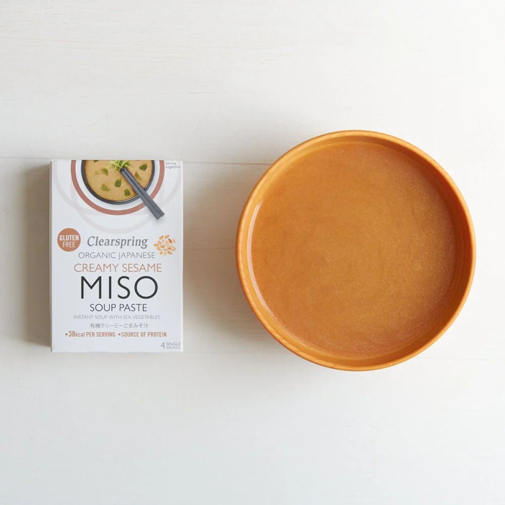 Clearspring Creamy Sesame Misosoppa 4x15g