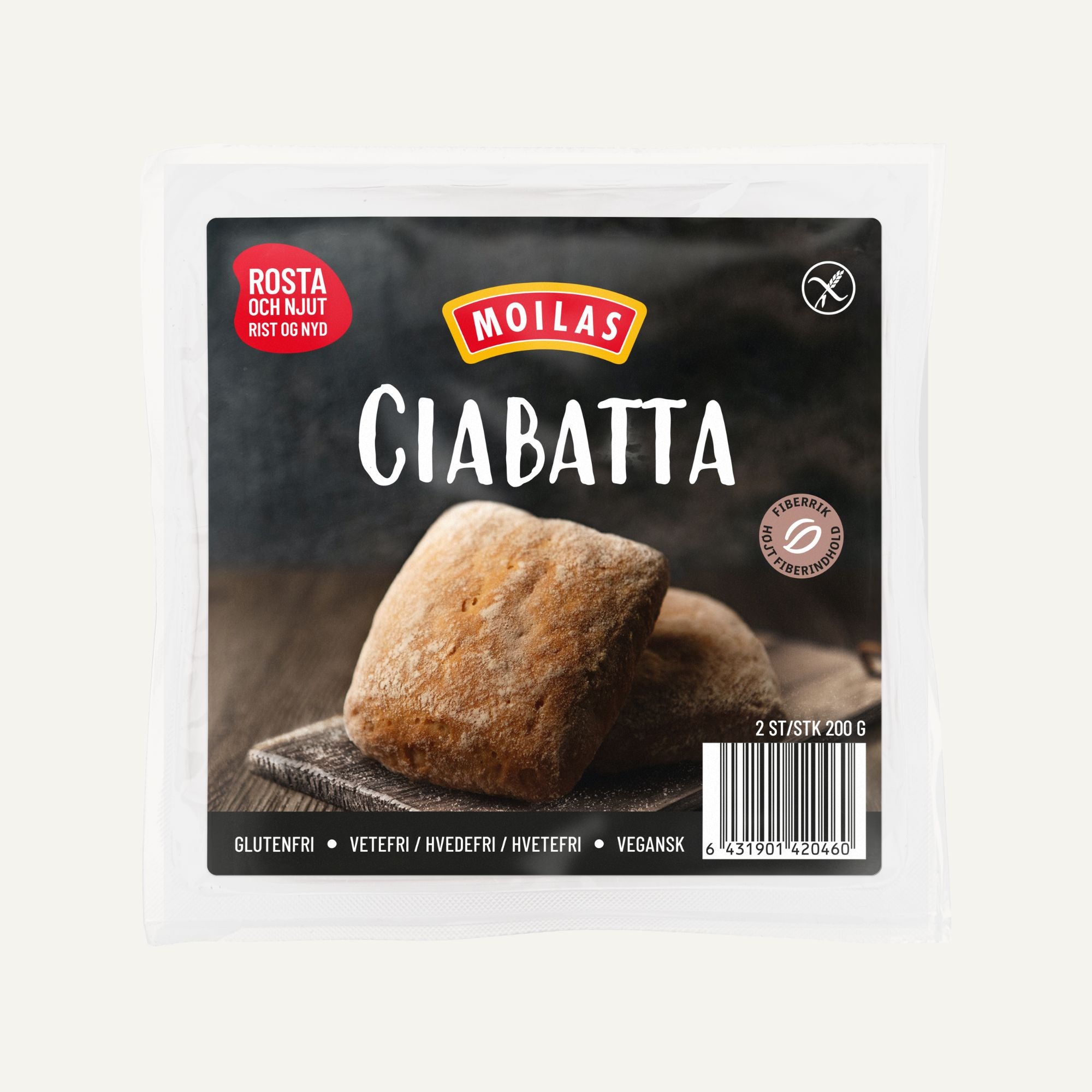 Moilas Ciabatta 200g