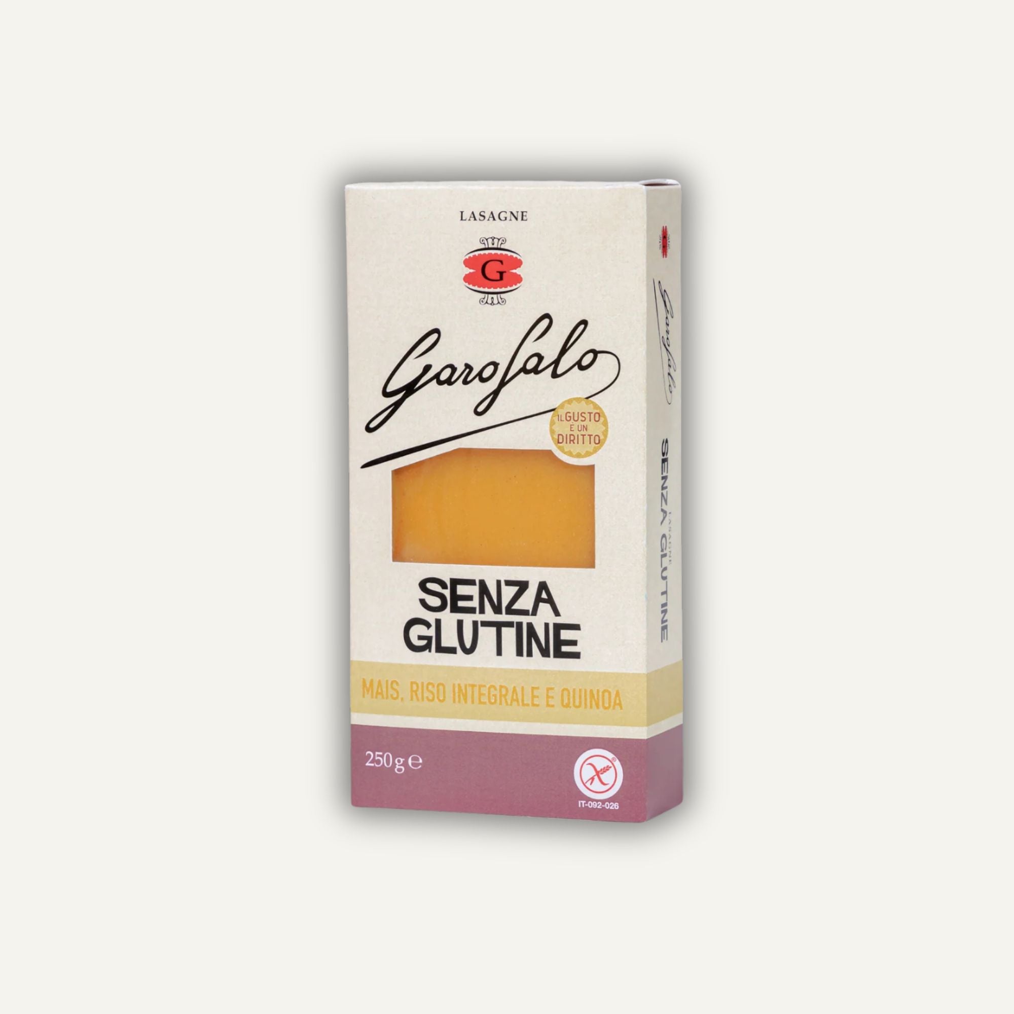 Garofalo Lasagneplattor Glutenfri 250 g