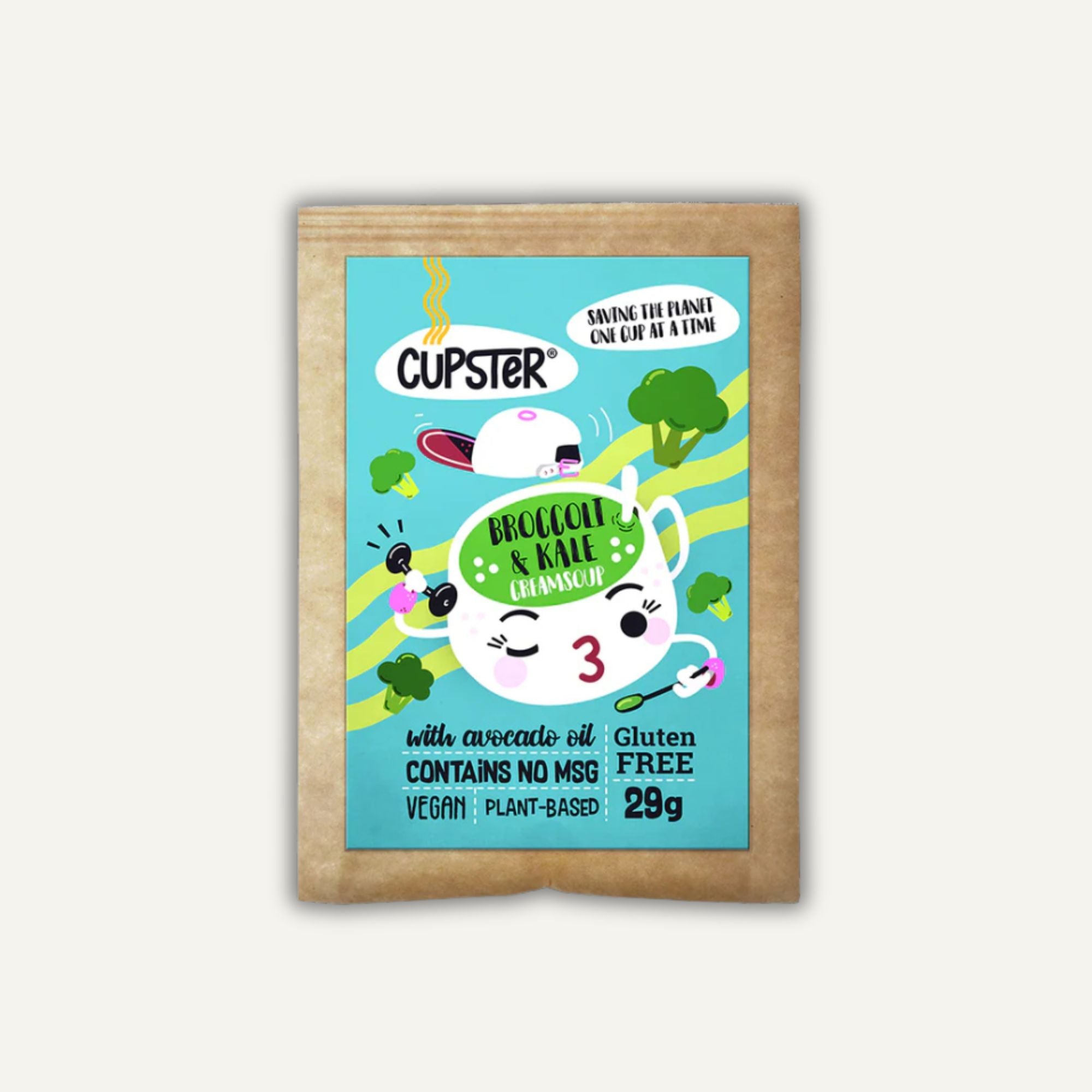 Mill & Folks Cupster Broccoli- och grönkålssoppa 20g