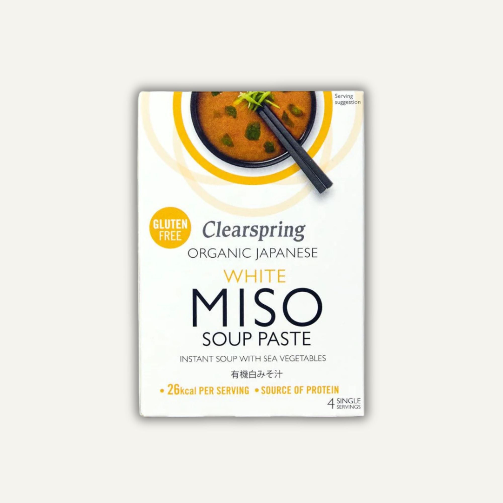 Clearspring Misosoppa 4×15 g