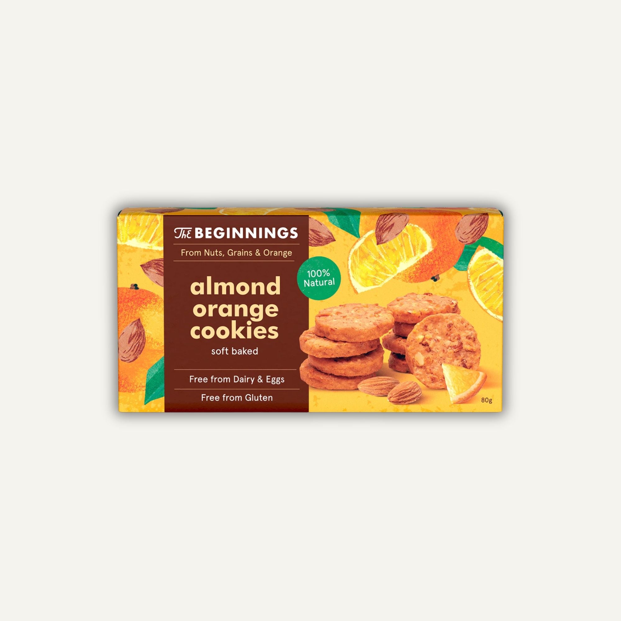 The Beginnings Mandel- & Apelsinkakor 80g