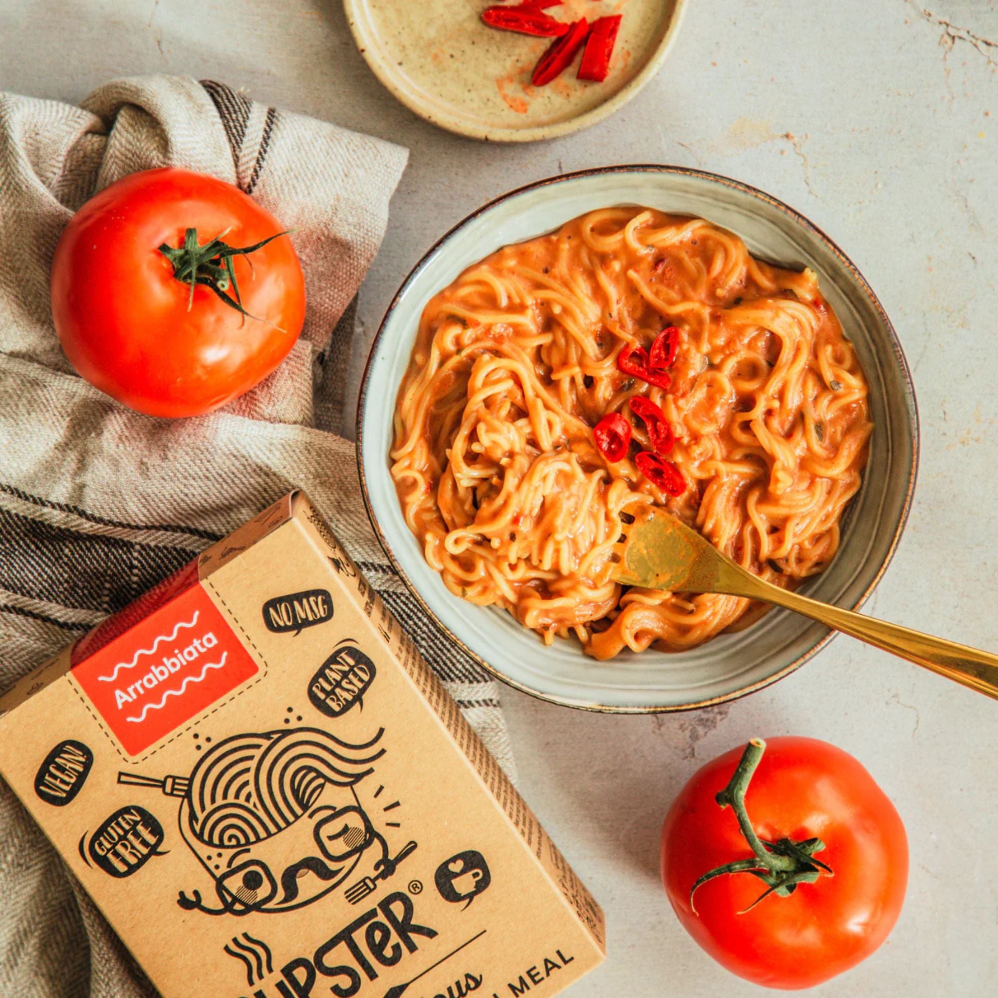 Mill & Folks Cupster Arrabbiata Pasta 97g