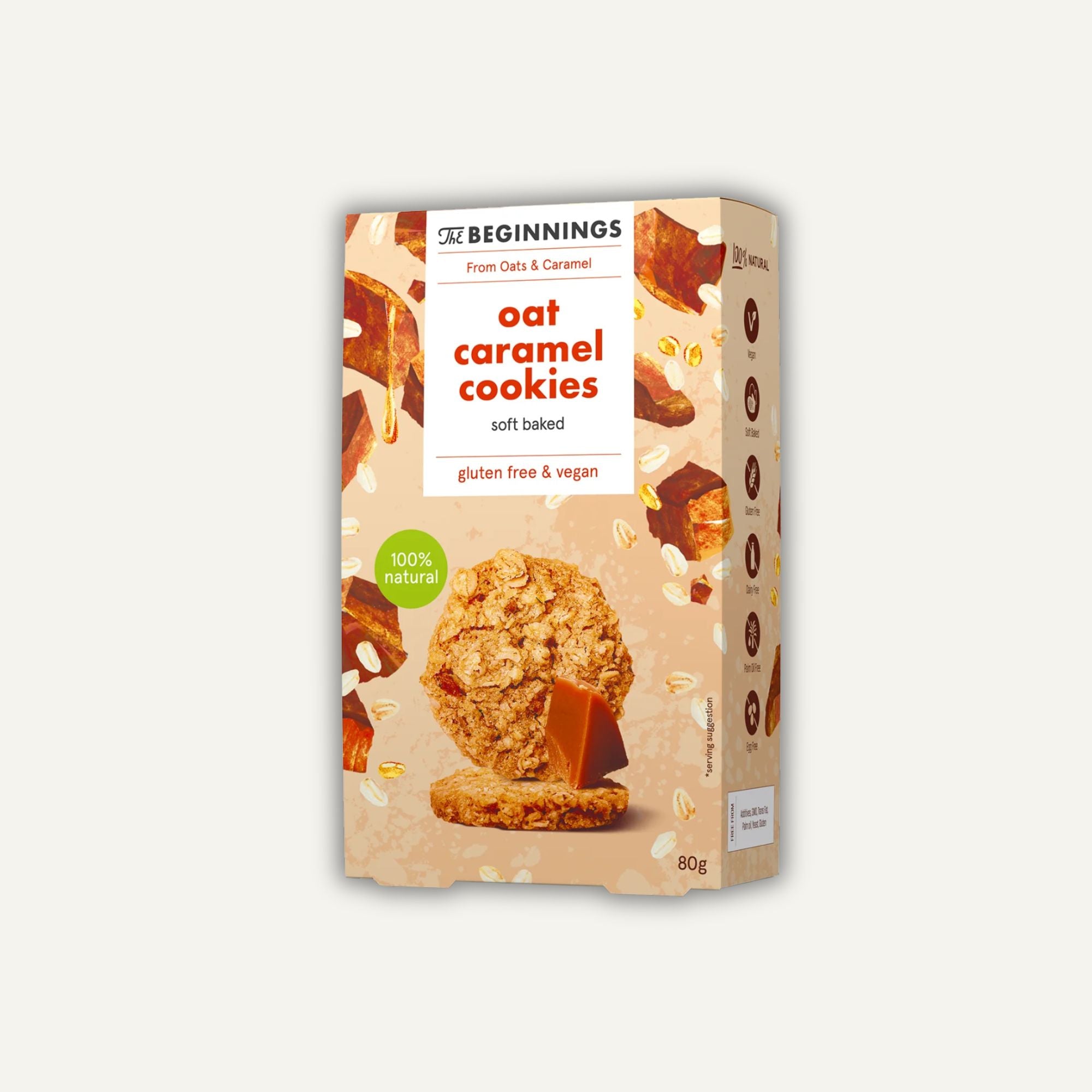 The Beginnings Karamellkaka med Havre 80g