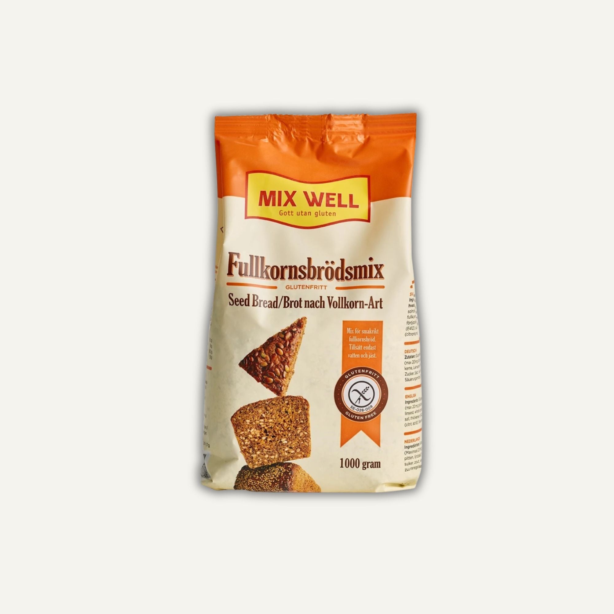 Mixwell Fullkornsbrödmix 1000g