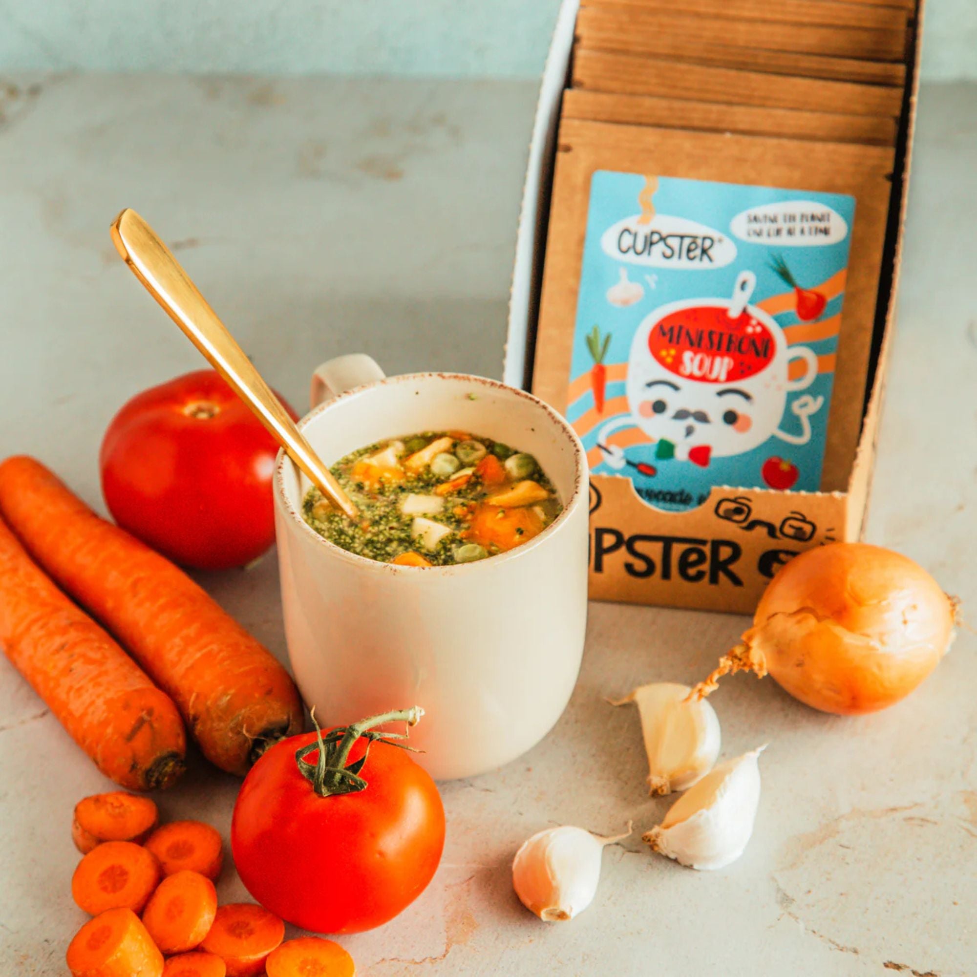 Mill & Folks Cupster Minestrone Soup 15g