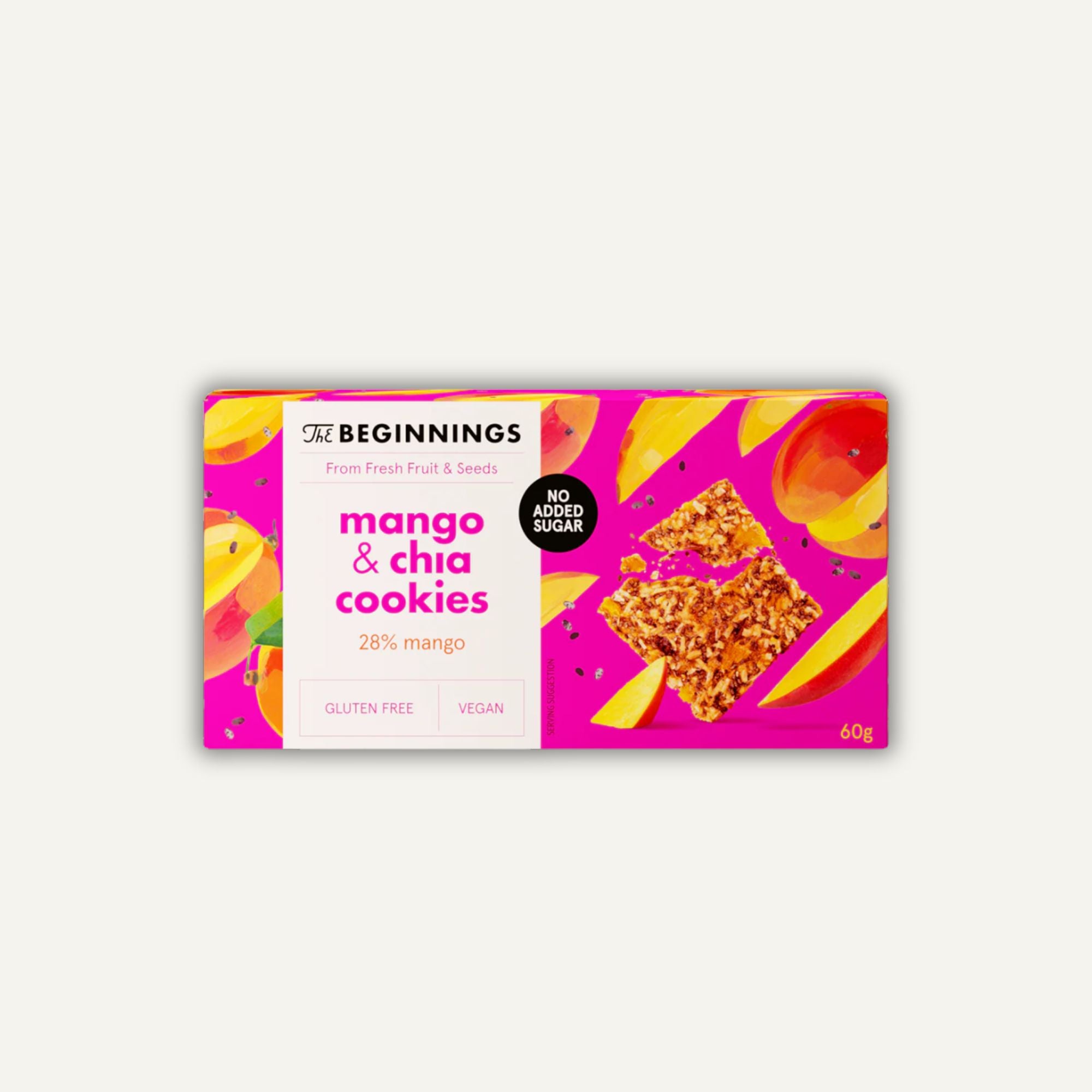 The Beginnings Raw mango- & havrekakor 60g