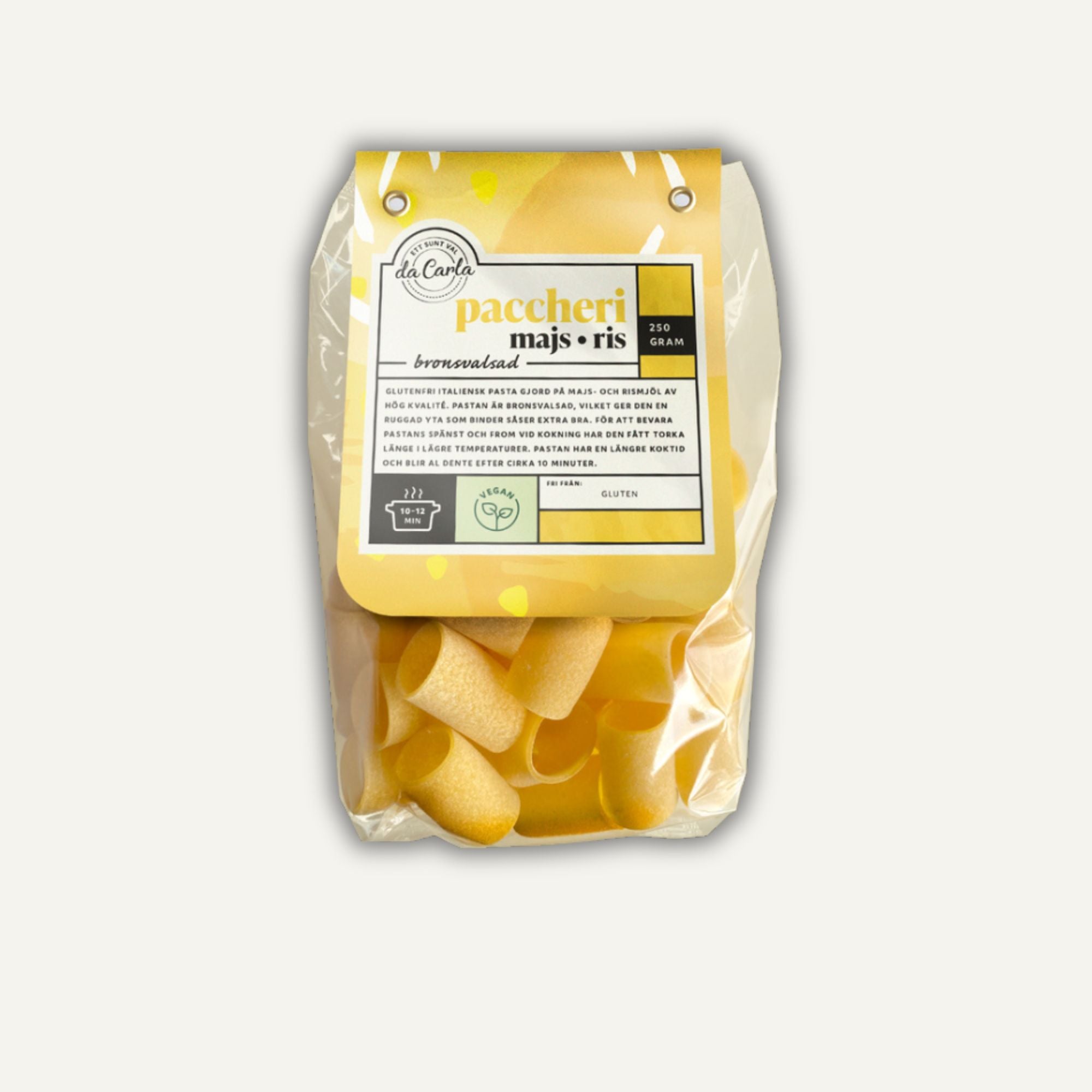 da Carla Paccheri pasta med majs & ris 250g
