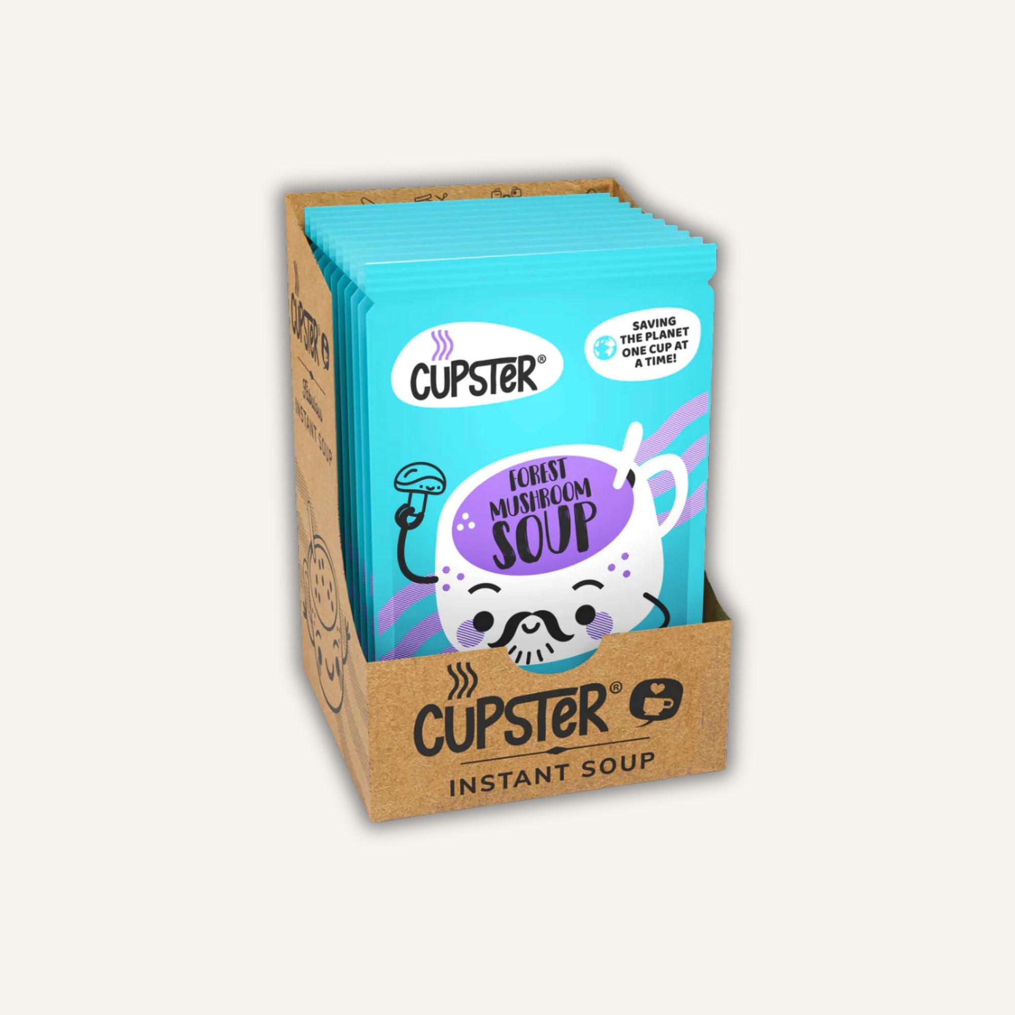 Mill & Folks Cupster Svampsoppa 10-pack 10x15g