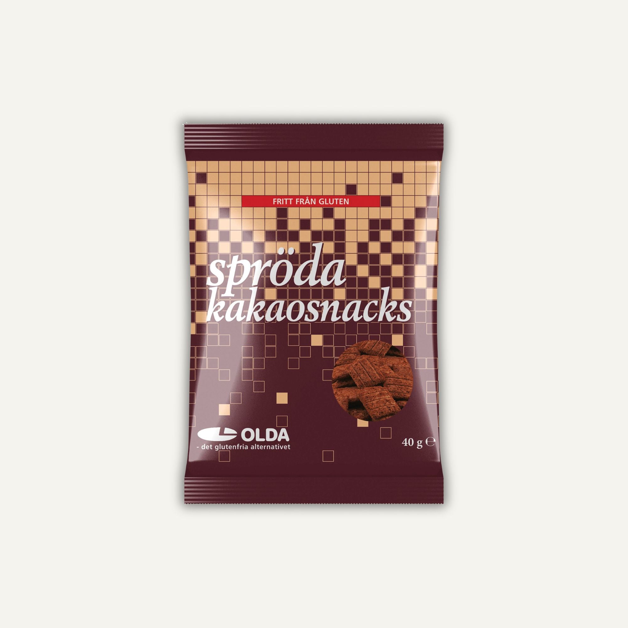 OLDAs Spröda Kakaosnacks 40g