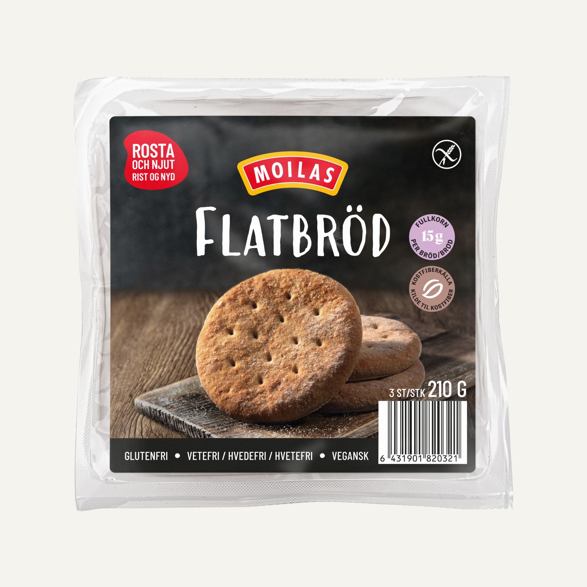 Moilas Flatbröd 210g