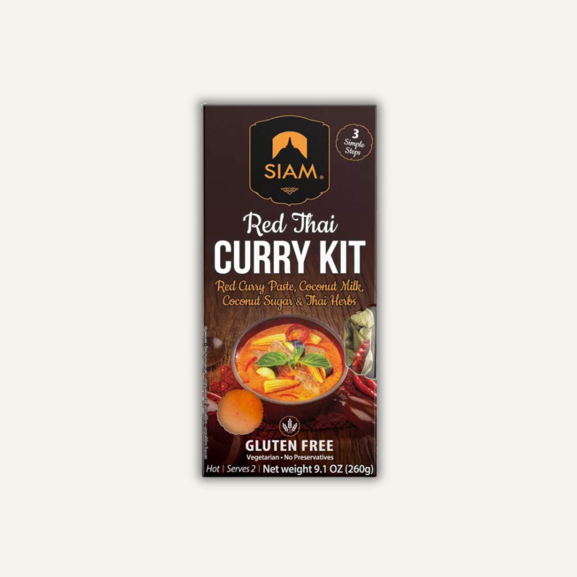 Siam Red Thai Curry Kit 260 g