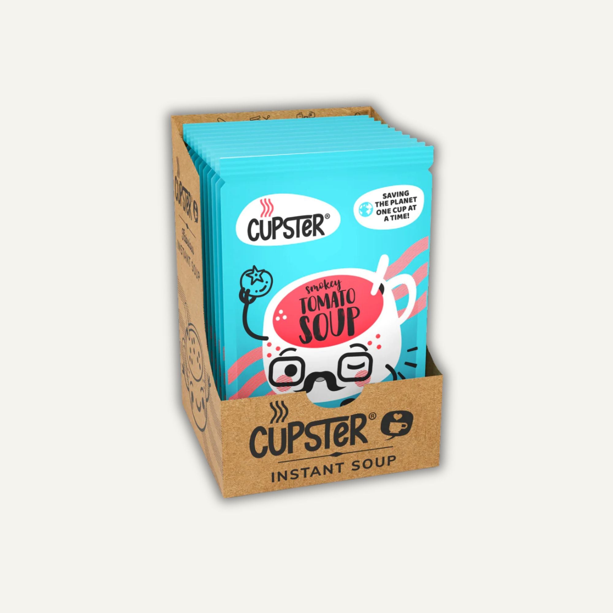 Mill & Folks Cupster Tomatsoppa 10-pack 10x20g - OBS PASSERAT BÄST FÖRE