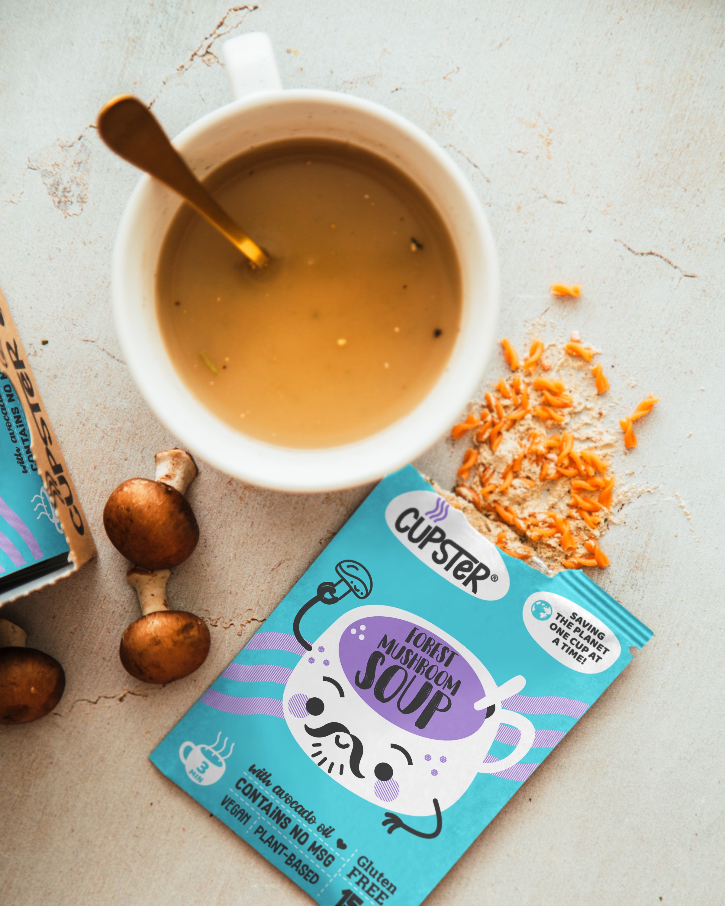 Mill & Folks Cupster Svampsoppa 15g