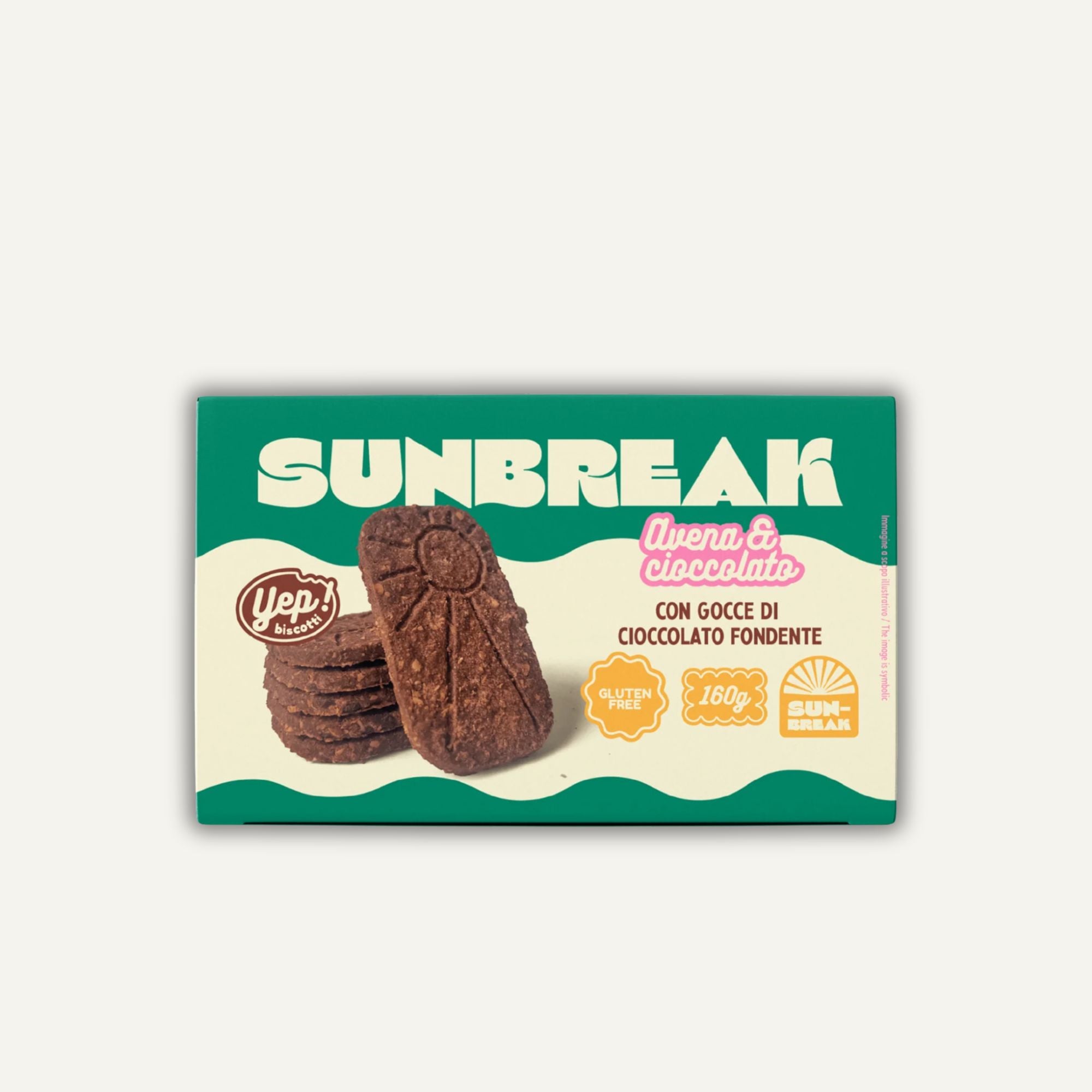 Yep! Sunbreak Chokladkex 160g
