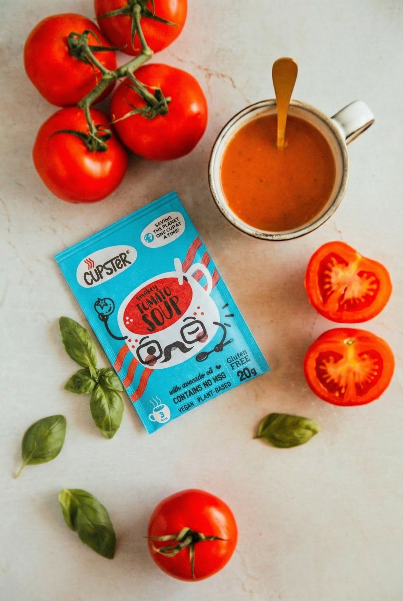 Mill & Folks Cupster Tomatsoppa 20g - OBS PASSERAT BÄST FÖRE