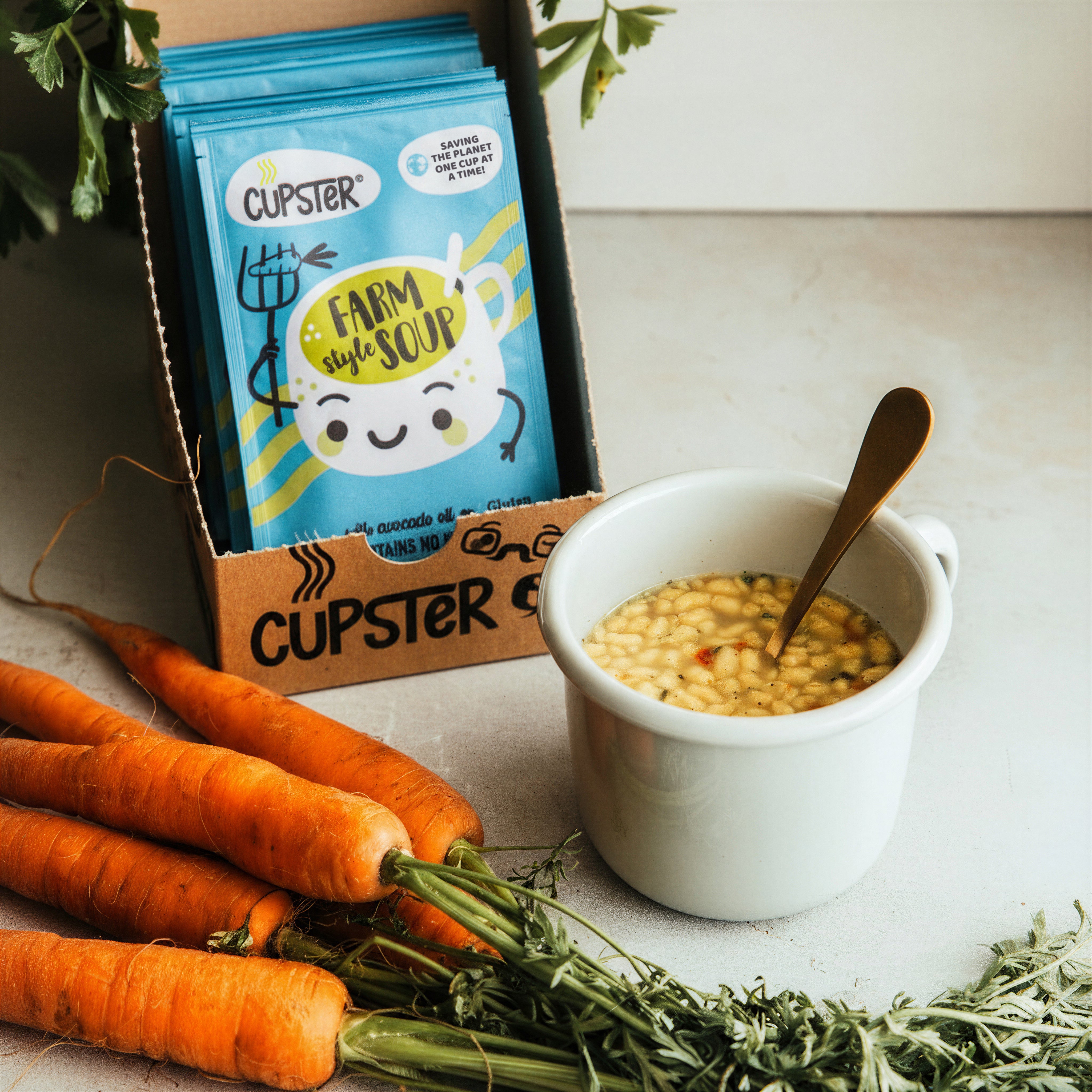 Mill & Folks Cupster Farm Soup 14g - OBS KORT DATUM